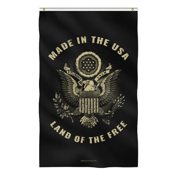 Land Of The Free Wall Hanging Flag