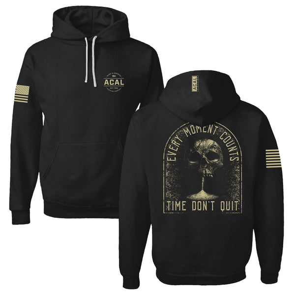 Time Don't Quit Hoodie